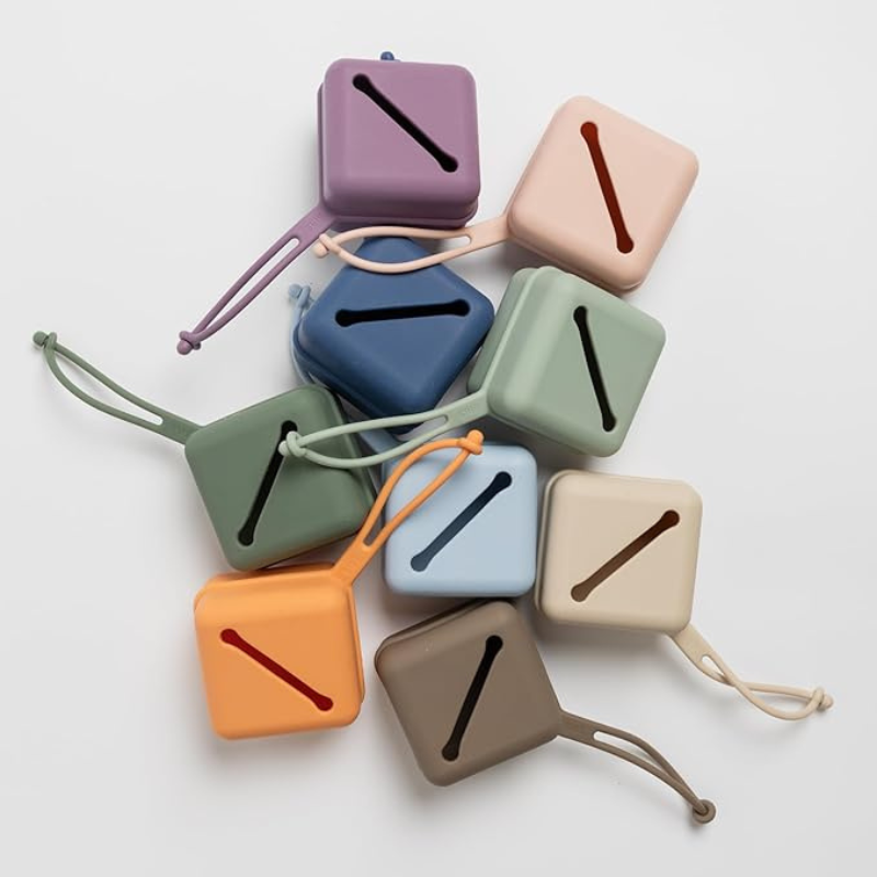 Boîte pour sucettes de BIBS – Blush