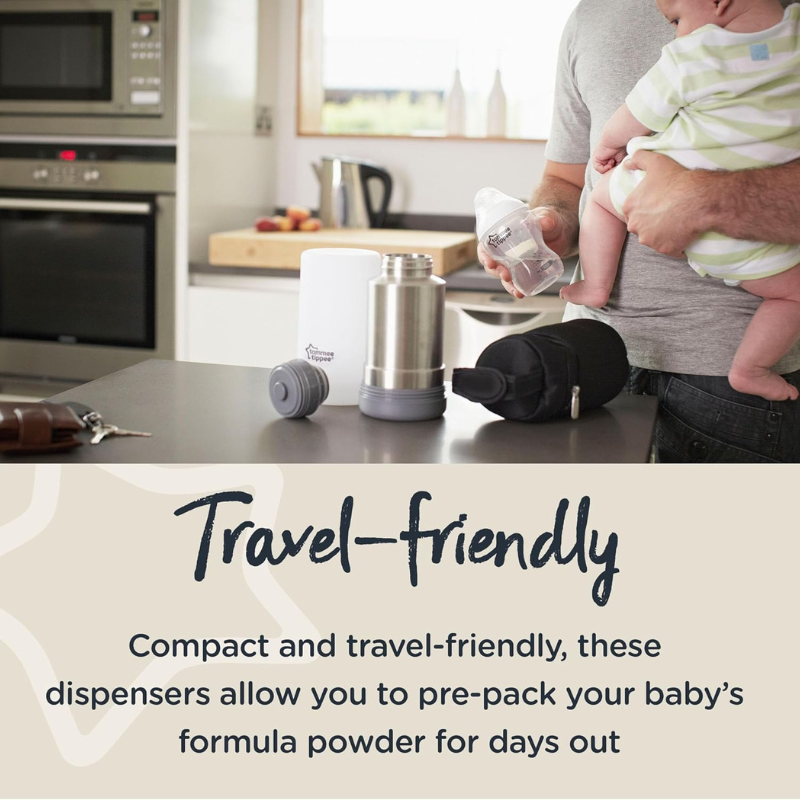 Tommee Tippee Lot de 6 Distributeurs de Lait en Poudre