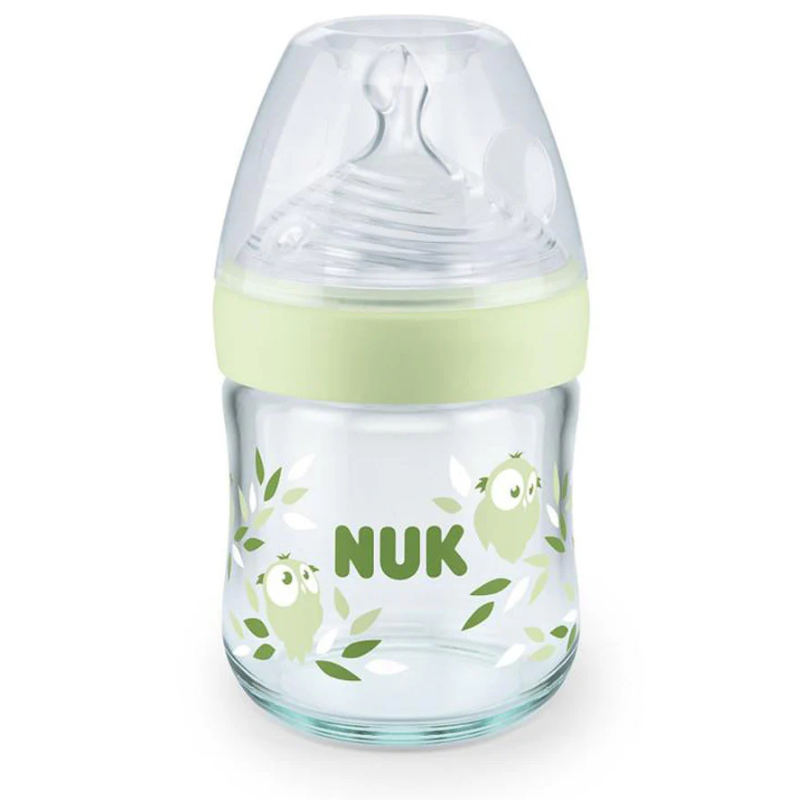 Biberon en verre NUK Nature Sens 120 ml