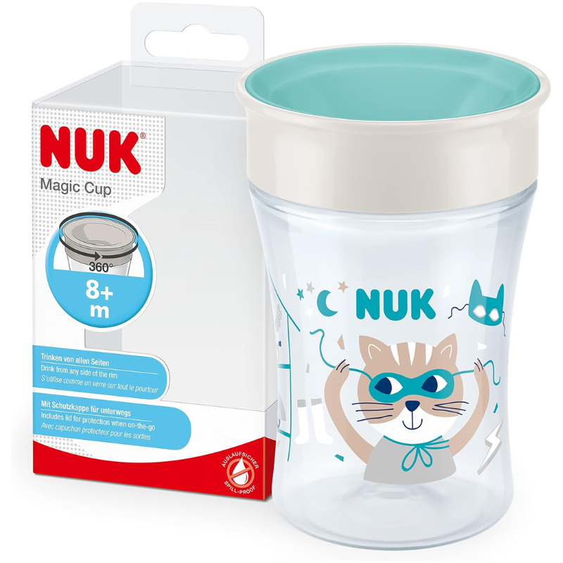 Magic Cup 360° Tasse pour Boire 230ml NUK 8M+