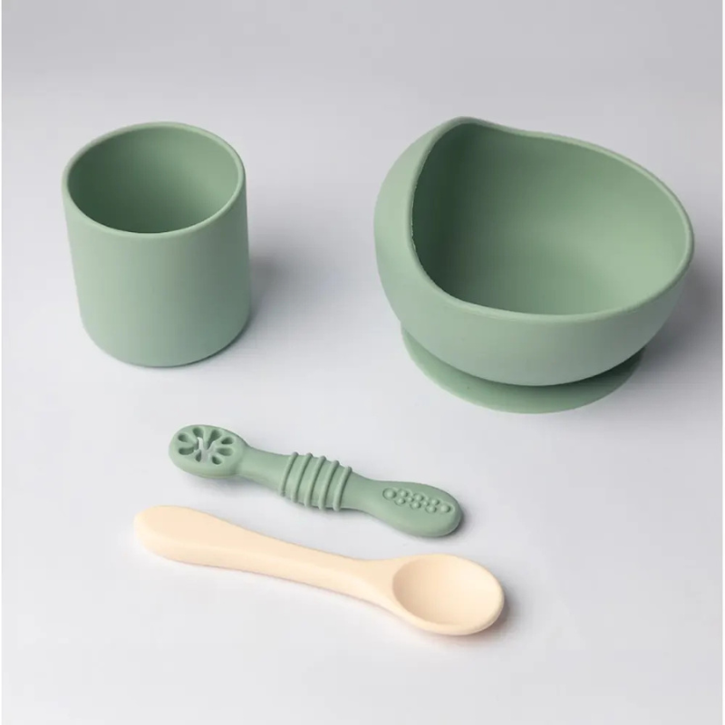 YUMMY Coffret Repas Silicone 4M+