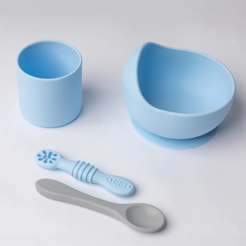 YUMMY Coffret Repas Silicone 4M+