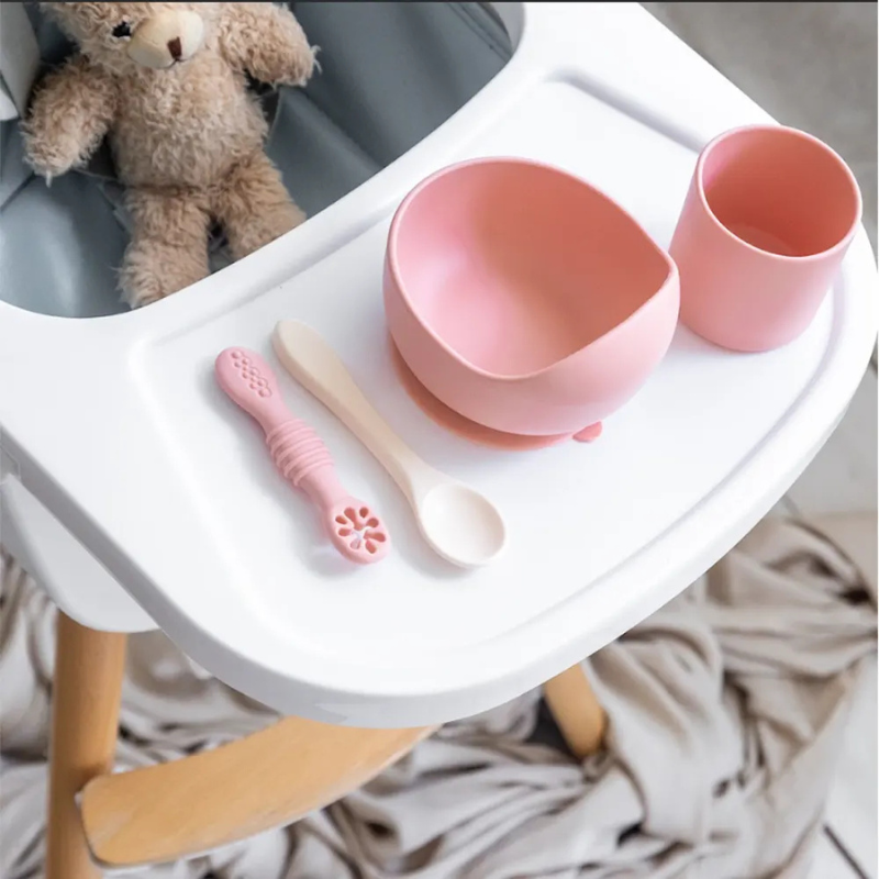 YUMMY Coffret Repas Silicone 4M+