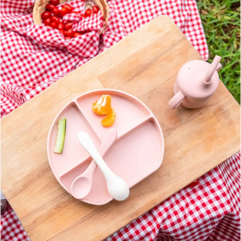 YUMMY Coffret Repas Silicone 6M+