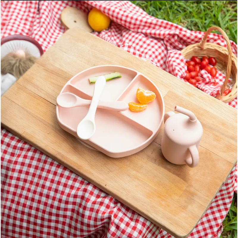 YUMMY Coffret Repas Silicone 6M+