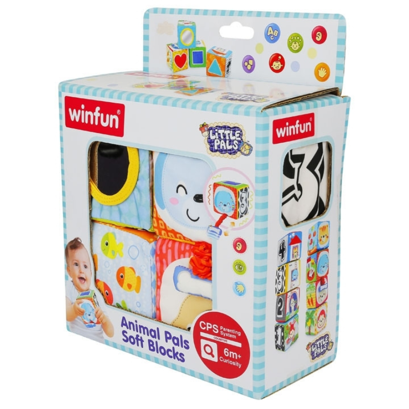 Blocs souples Animal Pals- Winfun
