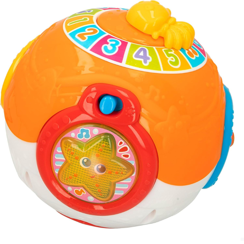 winfun, Balle Musicale avec lumière et Son, Balle avec Musique - 6M+