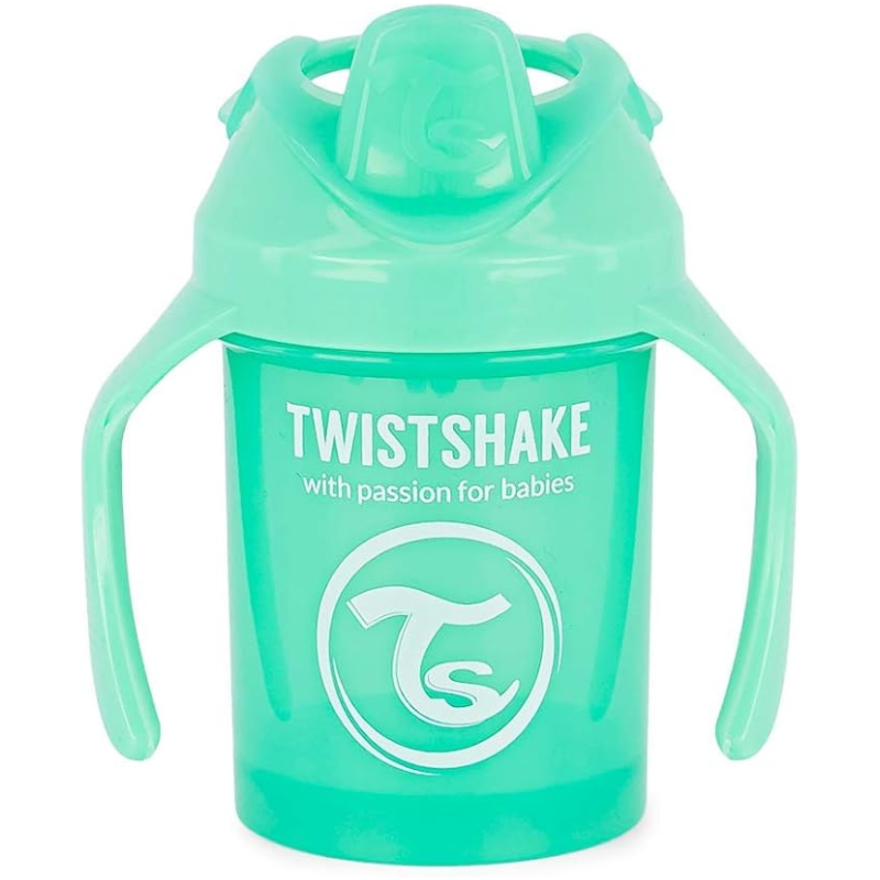 Mini mug anti-fuite Twistshake 230 ml  4M et plus - Vert