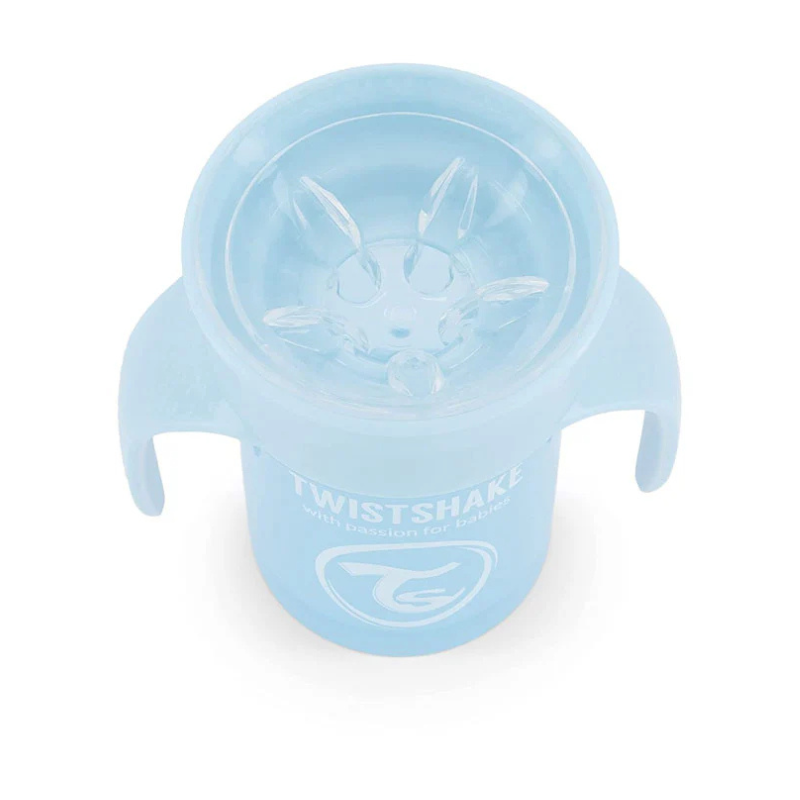 Twistshake Tasse d&#039;Entraînement 230ml 6M+ - Bleu Pastel