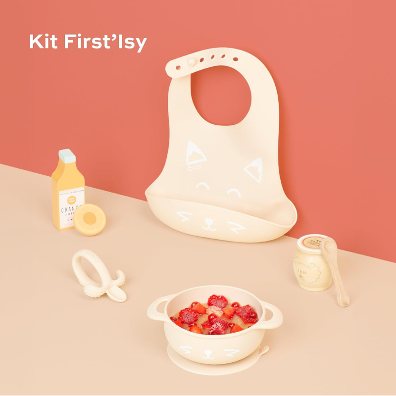 Babymoov Coffret Repas Bébé FIRST&#039;ISY Renard - Beige