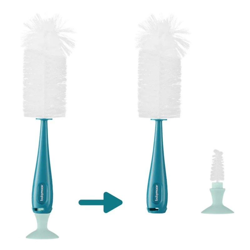 Goupillon pour biberon - Bleu -Babymoov