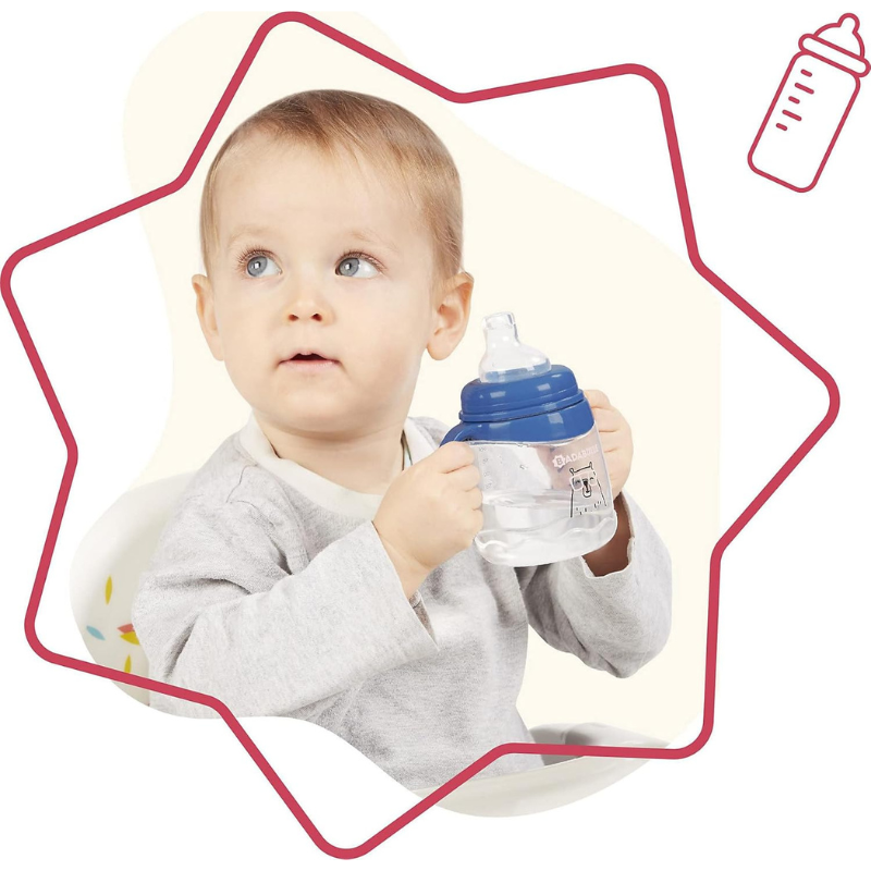 Tasses à bec anti-fuite 180ml x2 – Badabulle