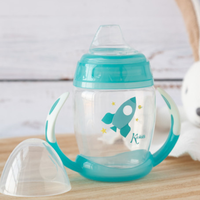 Tasse d&#039;apprentissage bleu Étape 1 - Brille dans le noir +6 MOIS