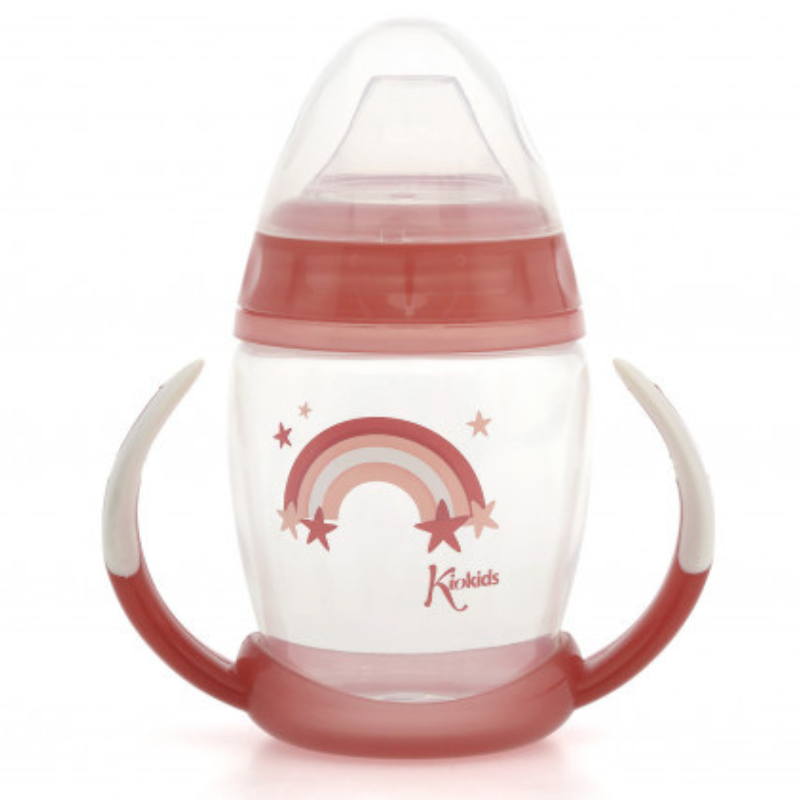 Tasse d&#039;apprentissage Rose Étape 1 – Brille dans le noir +6 MOIS