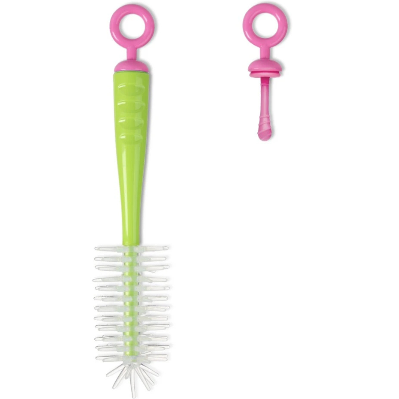 Goupillon en silicone rose – Kiokids