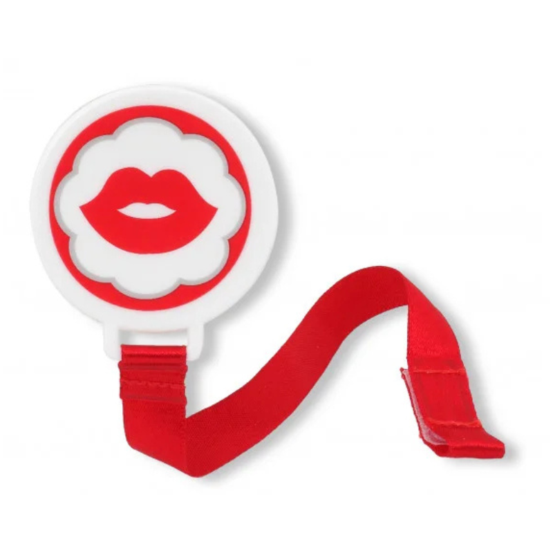 Pince Attache-sucette  Rouge  – Kiokids