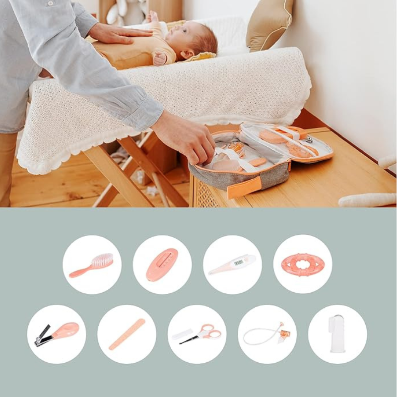 Trousse de soin bébé Rose Babymoov