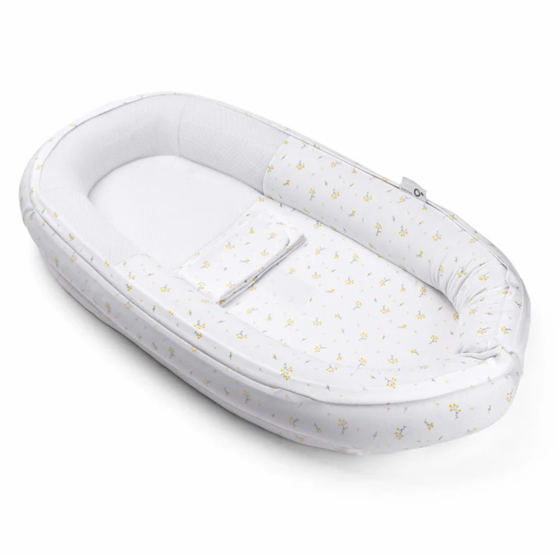Doomoo Cocoon Réducteur De Lit Fleur Jaune