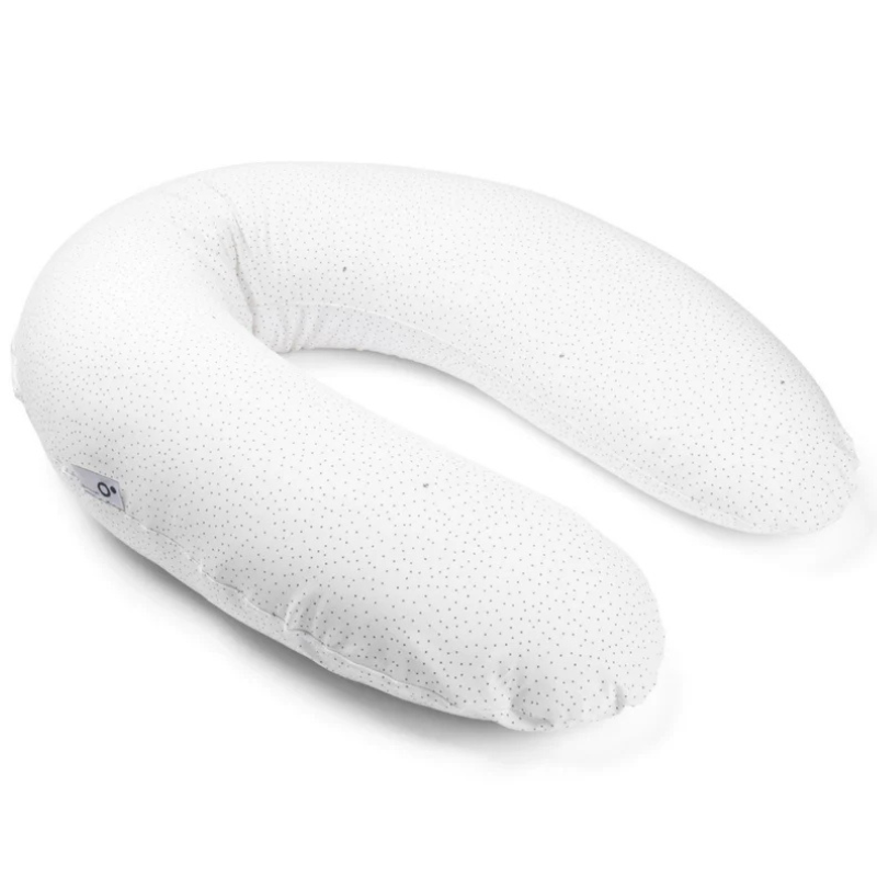 Coussin d&#039;Allaitement et Maternité Buddy Silver Dots - Doomoo