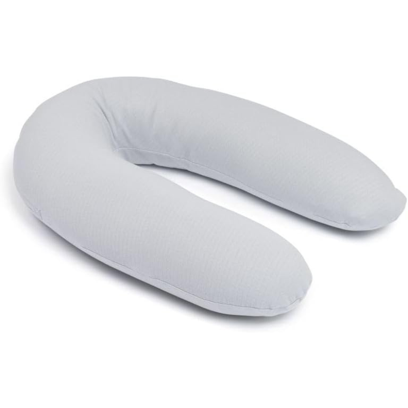 doomoo Coussin de Grossesse d&#039;allaitement 2 en 1 Twisty - Gris