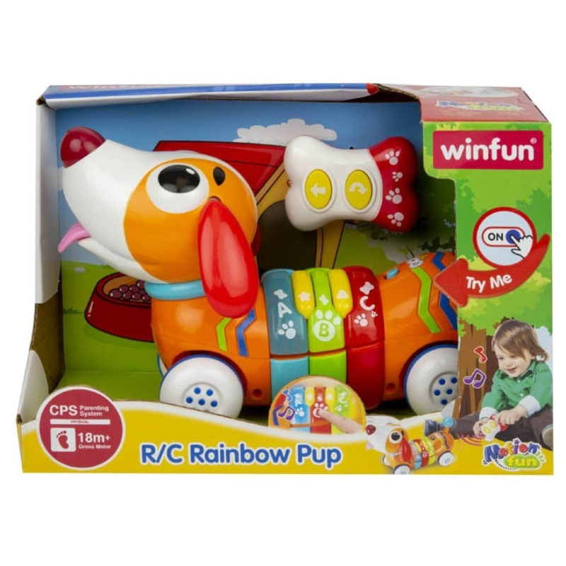 Chiot arc-en-ciel télécommandéb - winfun