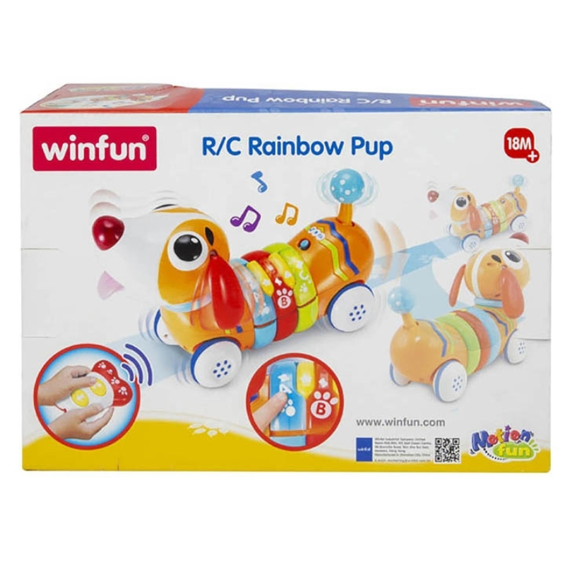 Chiot arc-en-ciel télécommandéb - winfun