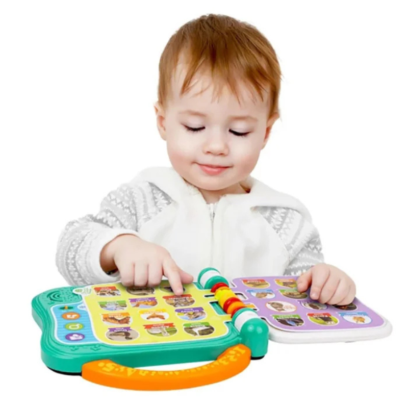 Livre d&#039;apprentissage bilingue -101 Animaux-  18m+  pour emmener partout – winfun