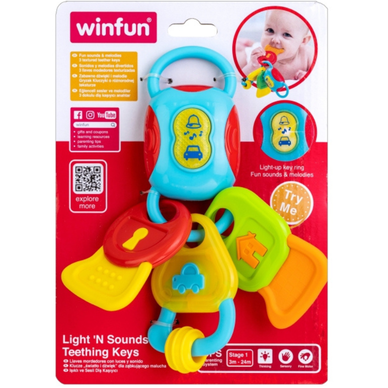 Anneau de dentition sons et lumières  -WinFun