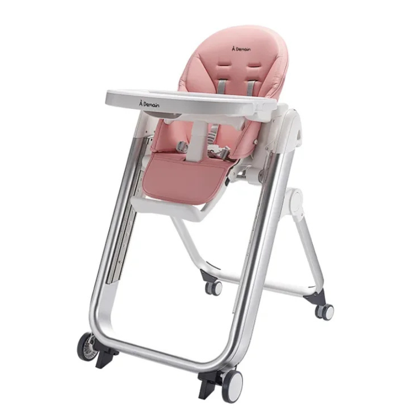 Chaise haute ERASME Rose – A Demain