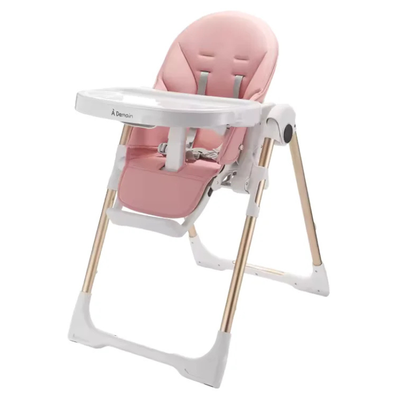 Chaise haute Cléon 3 en 1 Rose Gold – A Demain
