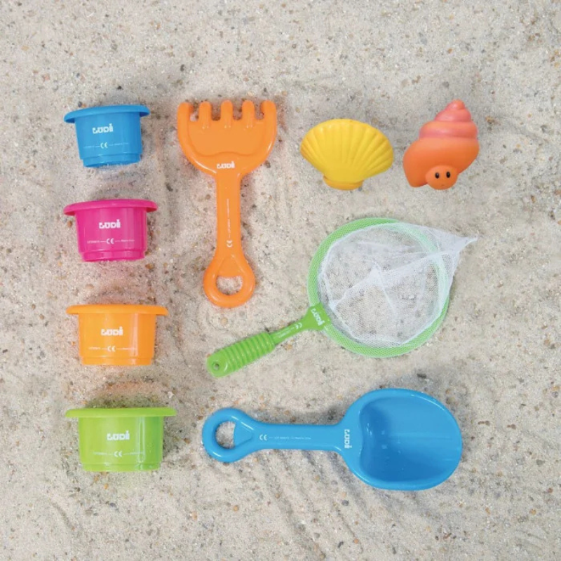 Ludi Piscine de Plage Pop-Up 10m+