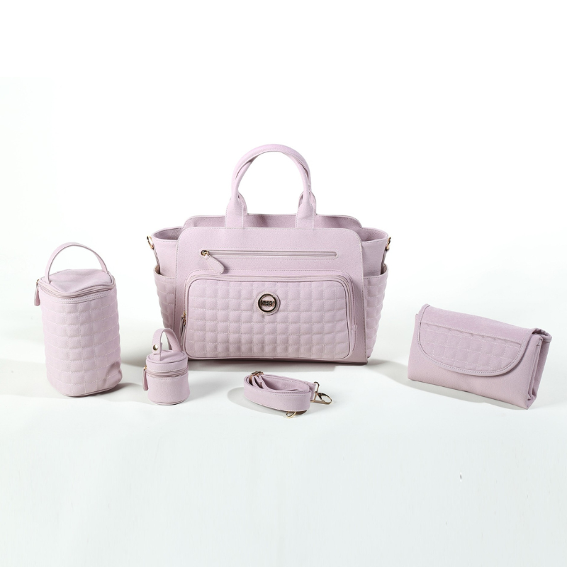 Ensemble de sacs de soins pour bébé Mauve MY  Collection