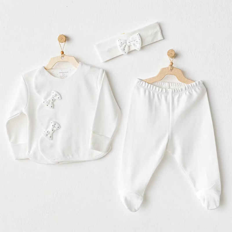 Ensemble Fille Chic 3 pièces pour bébé AC25824