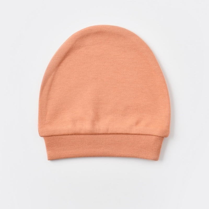 Lot de 2 bonnets bébé bio-organiques aux fruits d&#039;été 72201 Crème