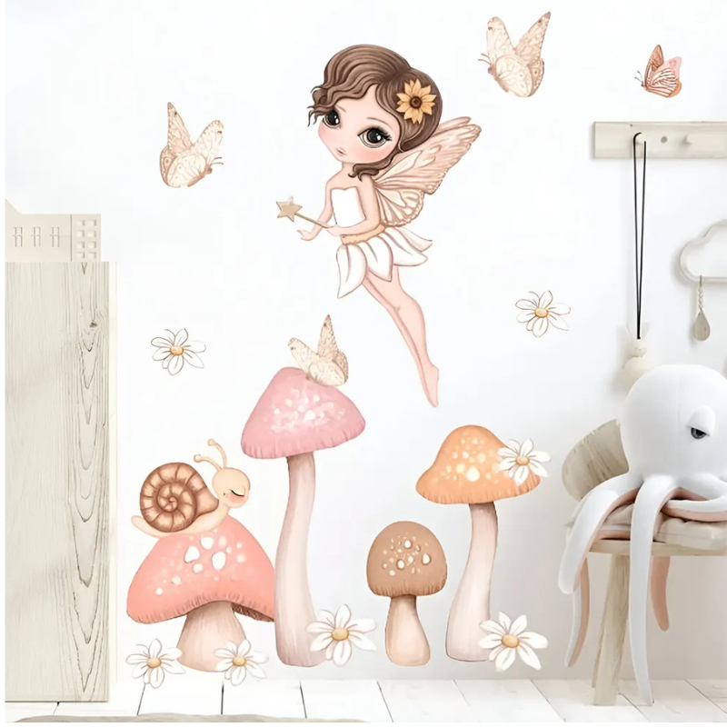 Bébé Safe Sticker Mural Fée