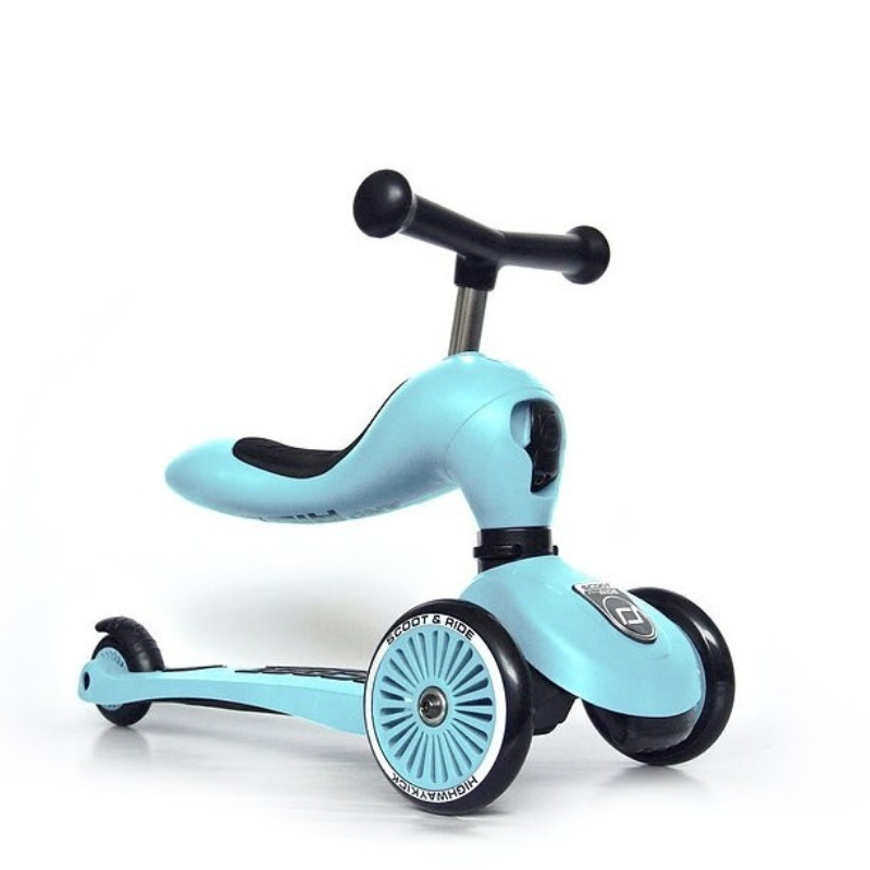 Trottinette 2 en 1 Highwaykick 1 - Myrtille -  SCOOT AND RIDE