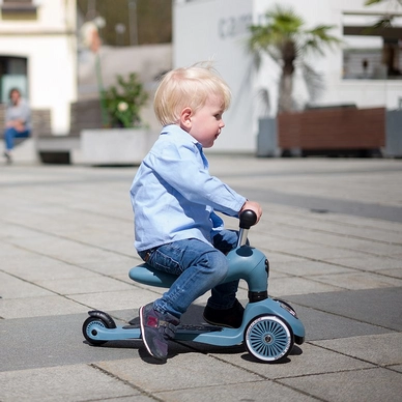 Trottinette 2 en 1 Highwaykick 1 - Myrtille -  SCOOT AND RIDE