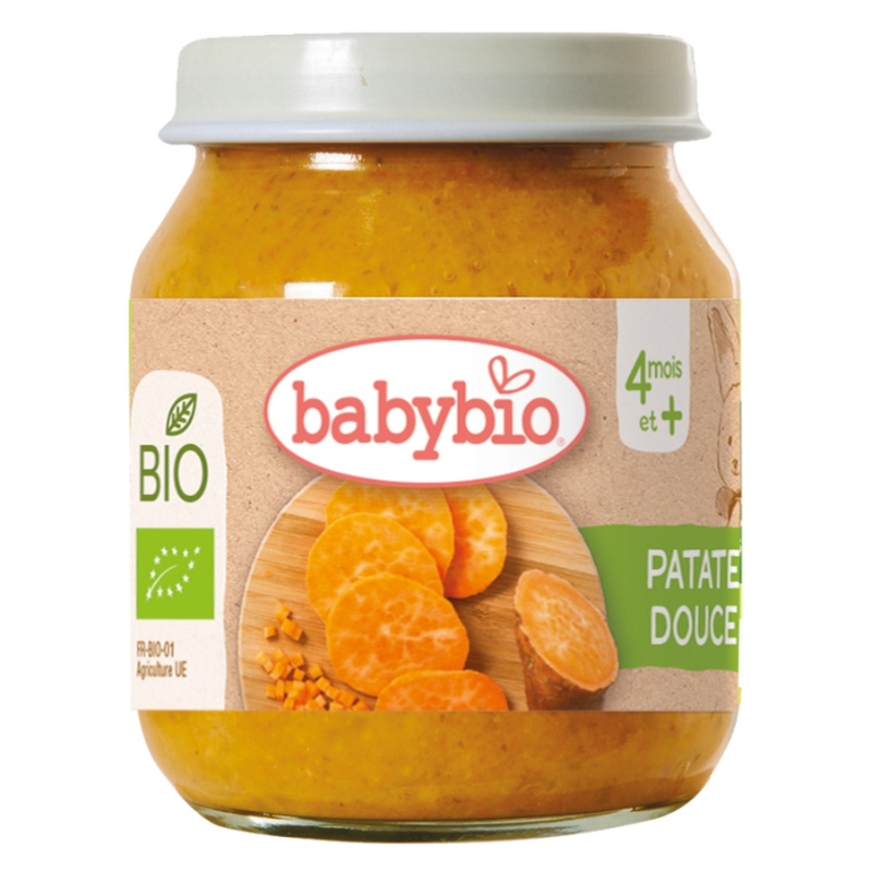 Babybio Lunch Menu Sweet Potato Puree 130 g