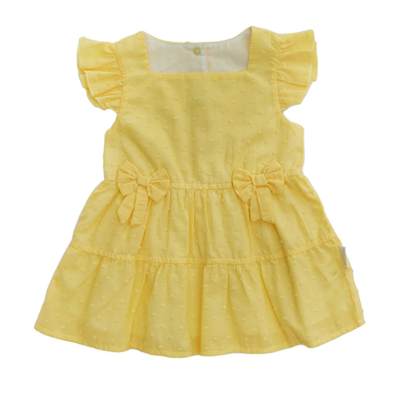 Robe bébé AndyWawa AC22738 Multi Fruits Jaune